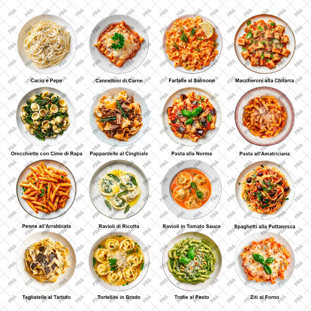 PNG Pasta in Top View Set - Post Digital Architecture — Free and Affordable Resources for Architects