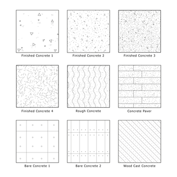 Illustrator Pattern Library - Concrete Patterns