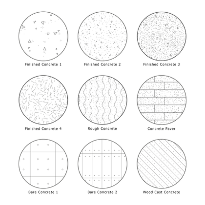Illustrator Pattern Library - Concrete Patterns