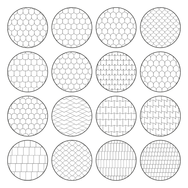Illustrator Pattern Library Multi-Pack 2 (107 Patterns)