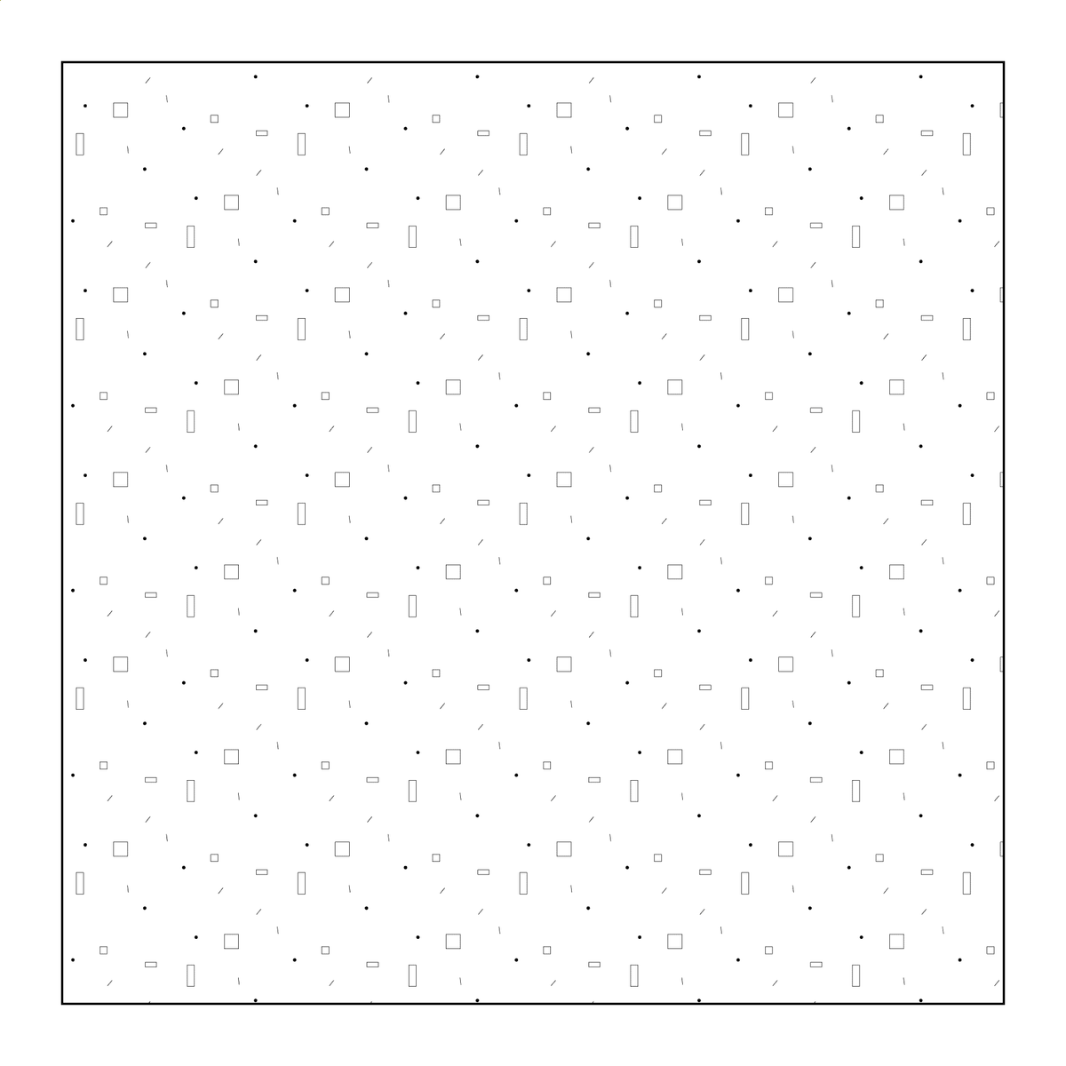 Illustrator Pattern Library - Wall Cross Section Patterns 2