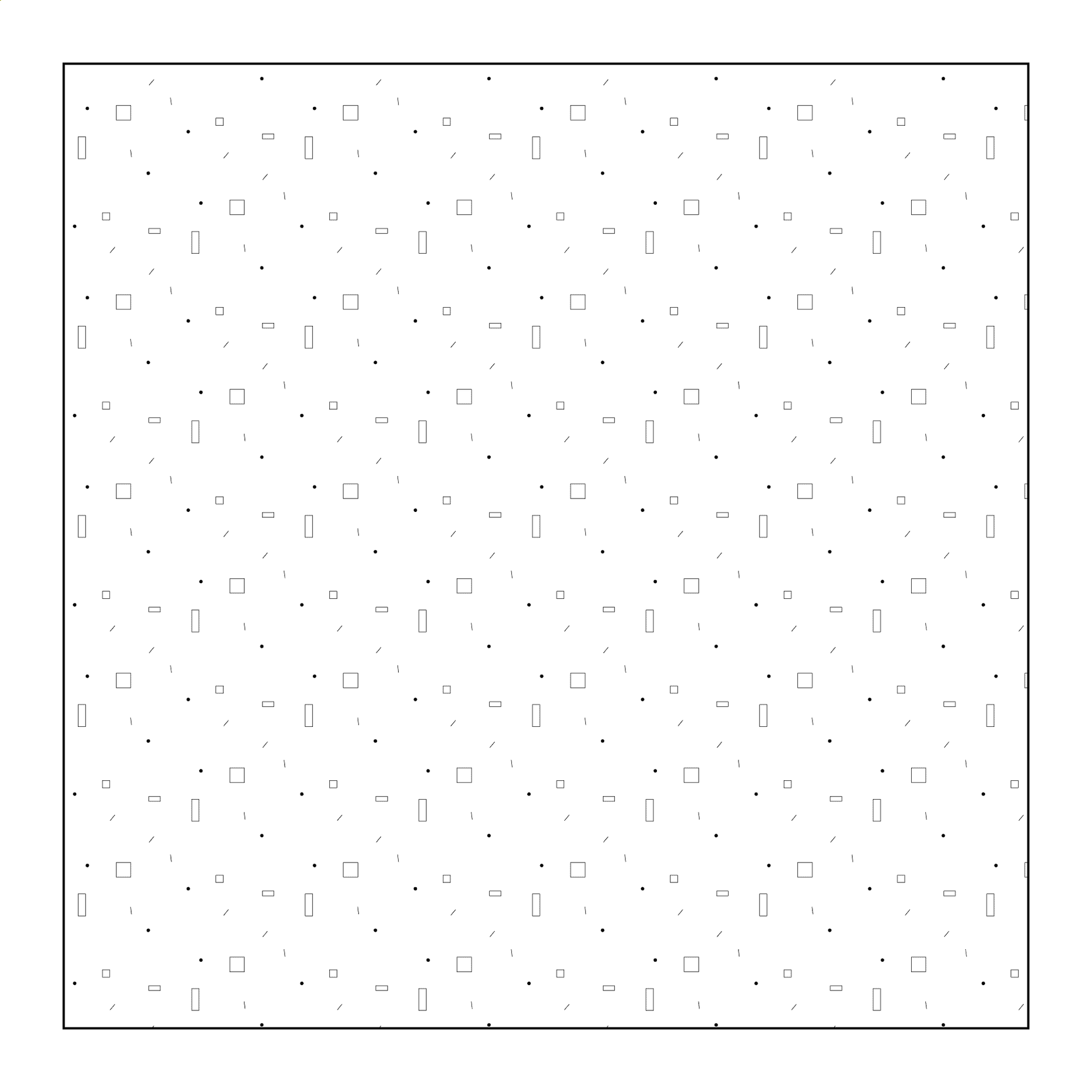 Illustrator Pattern Library - Wall Cross Section Patterns 2