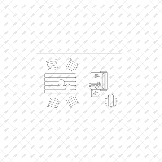 CAD, Vector, PNG Balcony Layouts in Top View - Post Digital Architecture — Free and Affordable Resources for Architects