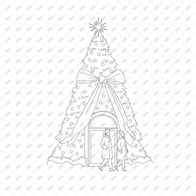 CAD, Vector, and PNG People in Winter and Christmas Activities, Front and Side Views - Post Digital Architecture — Free and Affordable Resources for Architects