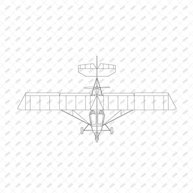 CAD, Vector, and PNG Personal Aviation Devices, Top View - Post Digital Architecture — Free and Affordable Resources for Architects