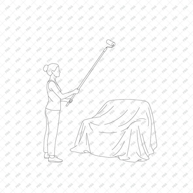 CAD, Vector, PNG Home Renovation in Front and Side Views - Post Digital Architecture — Free and Affordable Resources for Architects