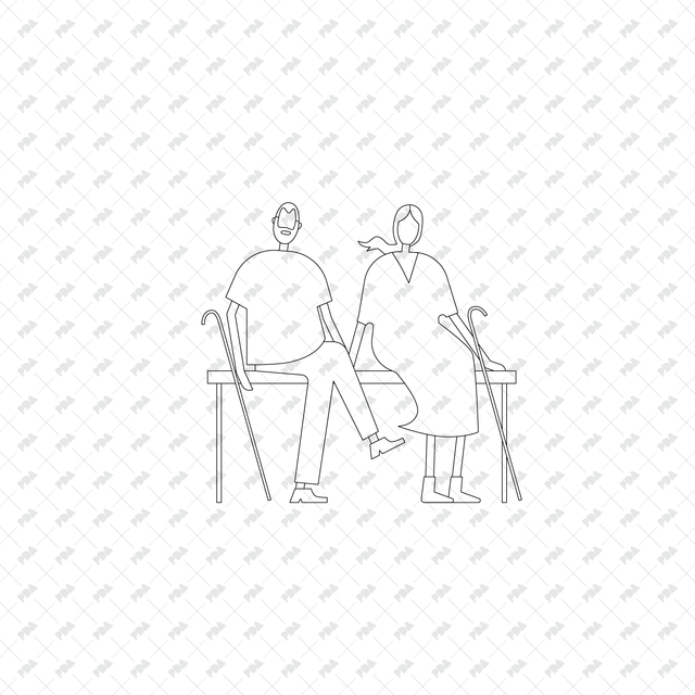 CAD, Vector, PNG Japanese Style Characters in Side and Front View - Post Digital Architecture — Free and Affordable Resources for Architects