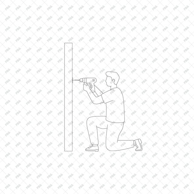 CAD, Vector, PNG Home Renovation in Front and Side Views - Post Digital Architecture — Free and Affordable Resources for Architects