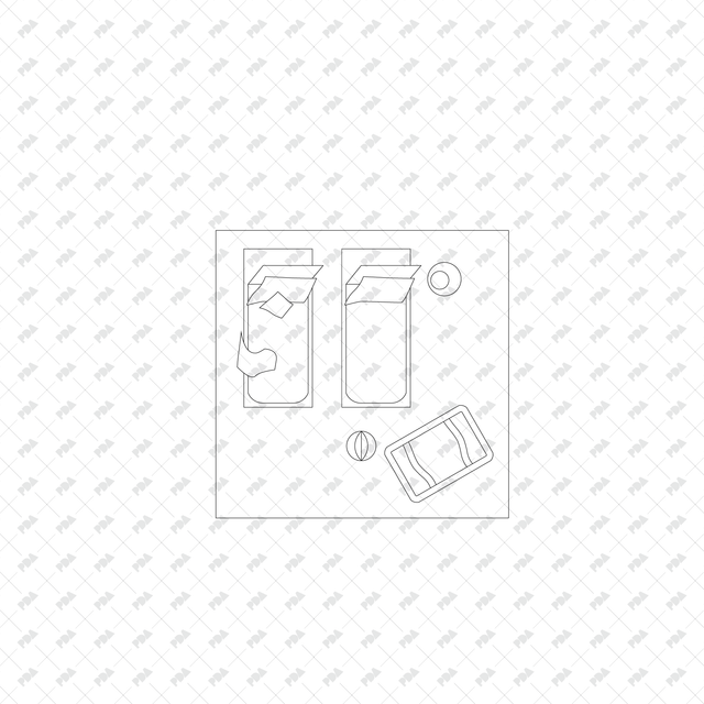 CAD, Vector, PNG Balcony Layouts in Top View - Post Digital Architecture — Free and Affordable Resources for Architects