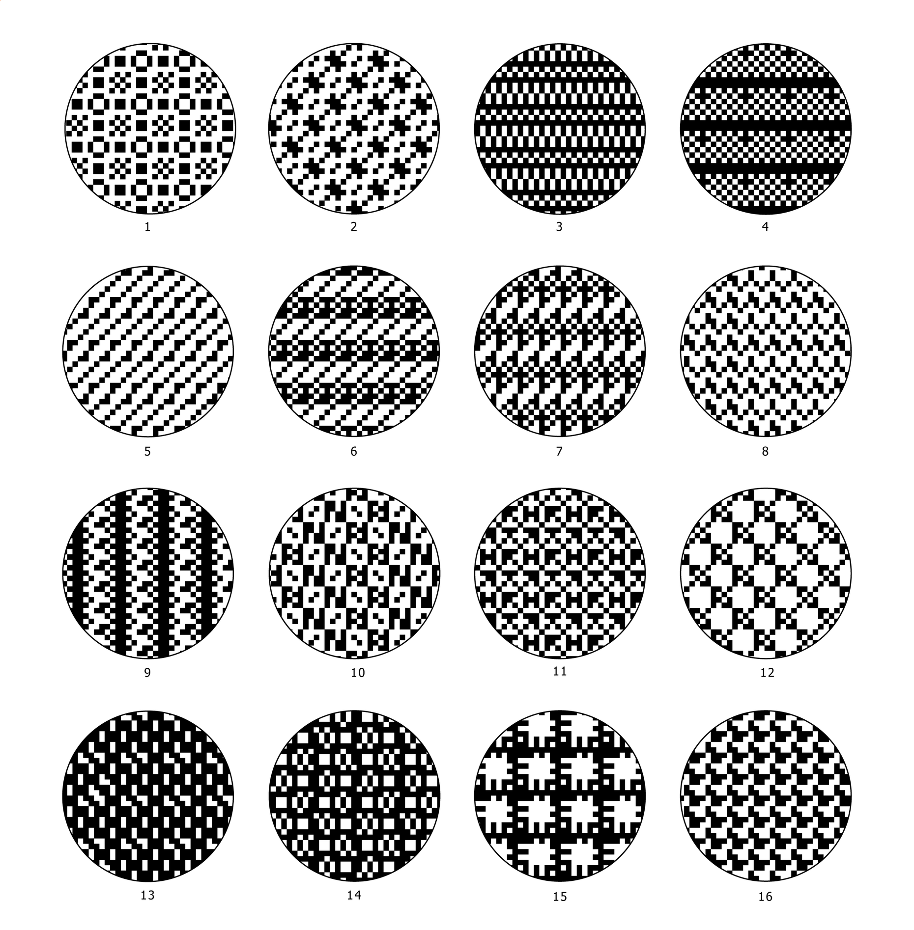 Illustrator Pattern Library - Fabrics | Post Digital Architecture