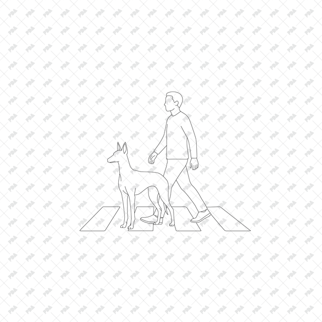 CAD, Vector, PNG People Doing Urban Activities in Front and Side Views - Post Digital Architecture — Free and Affordable Resources for Architects