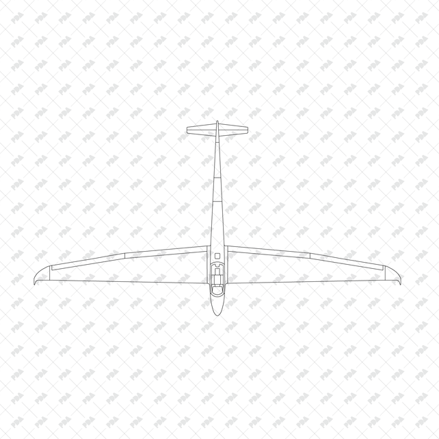 CAD, Vector, and PNG Personal Aviation Devices, Top View - Post Digital Architecture — Free and Affordable Resources for Architects