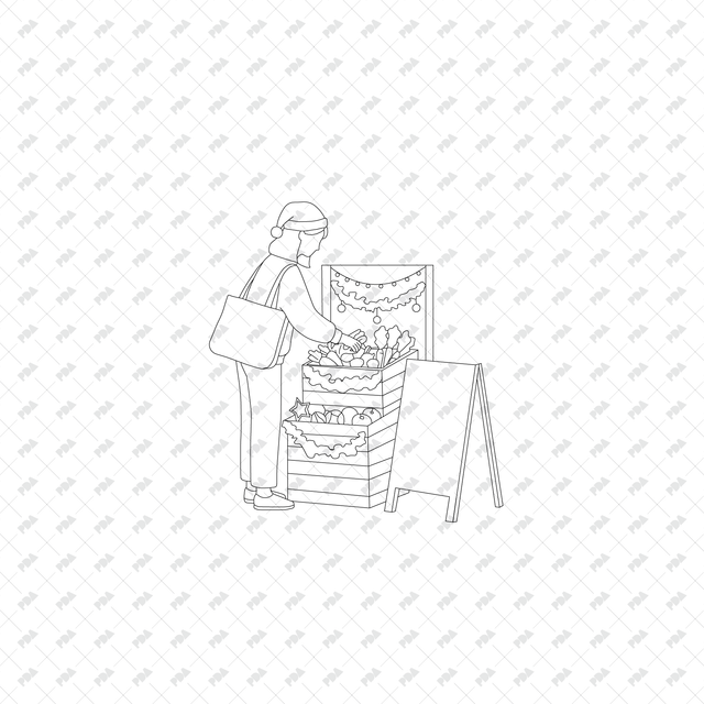 CAD, Vector, and PNG People in Winter and Christmas Activities, Front and Side Views - Post Digital Architecture — Free and Affordable Resources for Architects