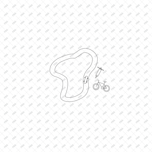 CAD, Vector, PNG Kids Playground Layouts in Top View - Post Digital Architecture — Free and Affordable Resources for Architects