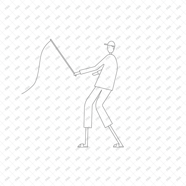 CAD, Vector, PNG Japanese Style Characters in Side and Front View - Post Digital Architecture — Free and Affordable Resources for Architects