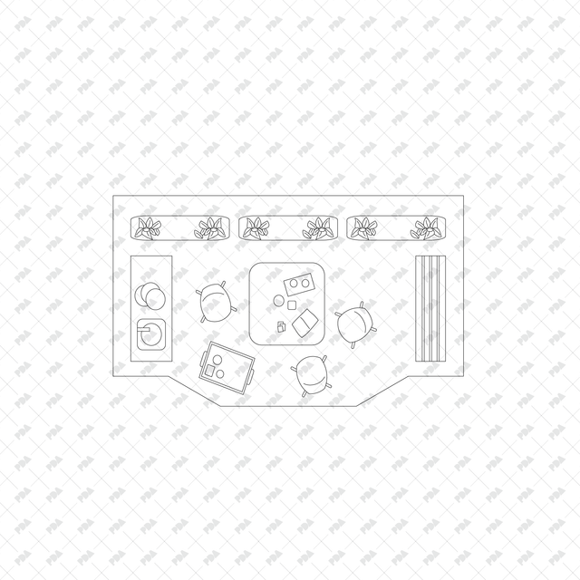 CAD, Vector, PNG Balcony Layouts in Top View - Post Digital Architecture — Free and Affordable Resources for Architects