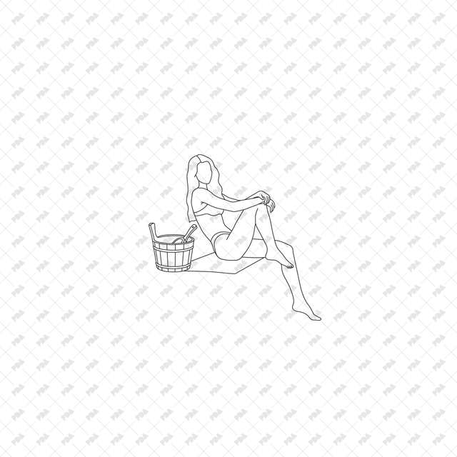 CAD, Vector, PNG Sauna, Wellness and Cold Weather Activities in Front and Side Views - Post Digital Architecture — Free and Affordable Resources for Architects