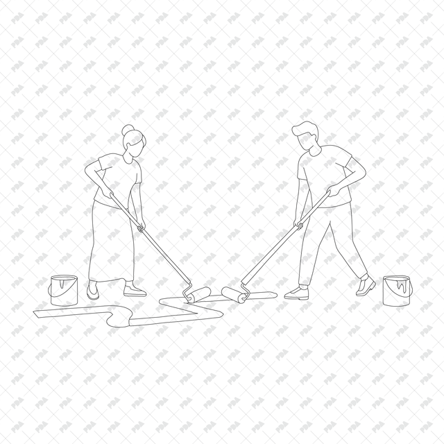 CAD, Vector, PNG Home Renovation in Front and Side Views - Post Digital Architecture — Free and Affordable Resources for Architects