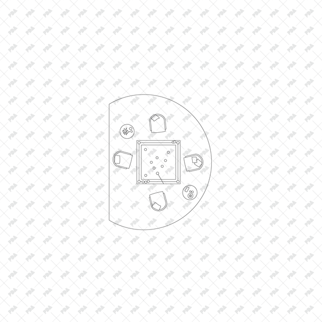 CAD, Vector, PNG Balcony Layouts in Top View - Post Digital Architecture — Free and Affordable Resources for Architects
