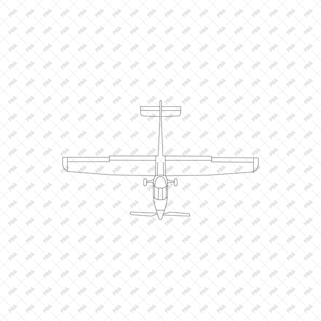 CAD, Vector, and PNG Personal Aviation Devices, Top View - Post Digital Architecture — Free and Affordable Resources for Architects