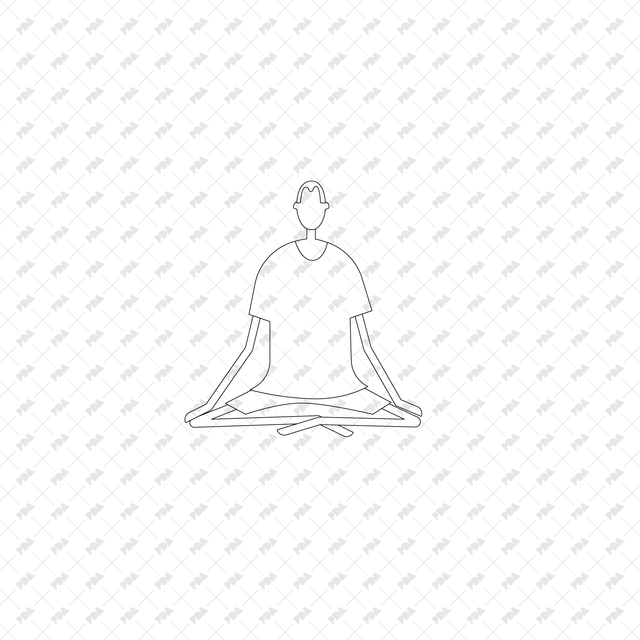 CAD, Vector, PNG Japanese Style Characters in Side and Front View - Post Digital Architecture — Free and Affordable Resources for Architects