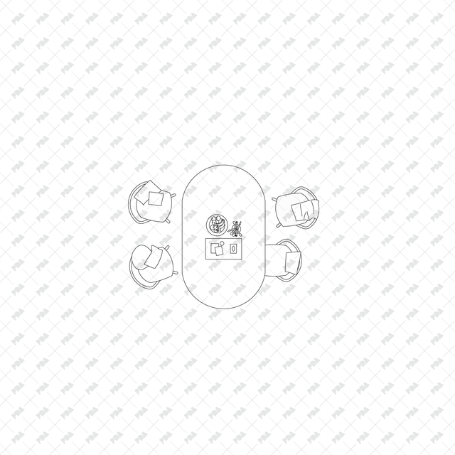 CAD, Vector, PNG Dining Tables and Chairs Layouts in Top View - Post Digital Architecture — Free and Affordable Resources for Architects