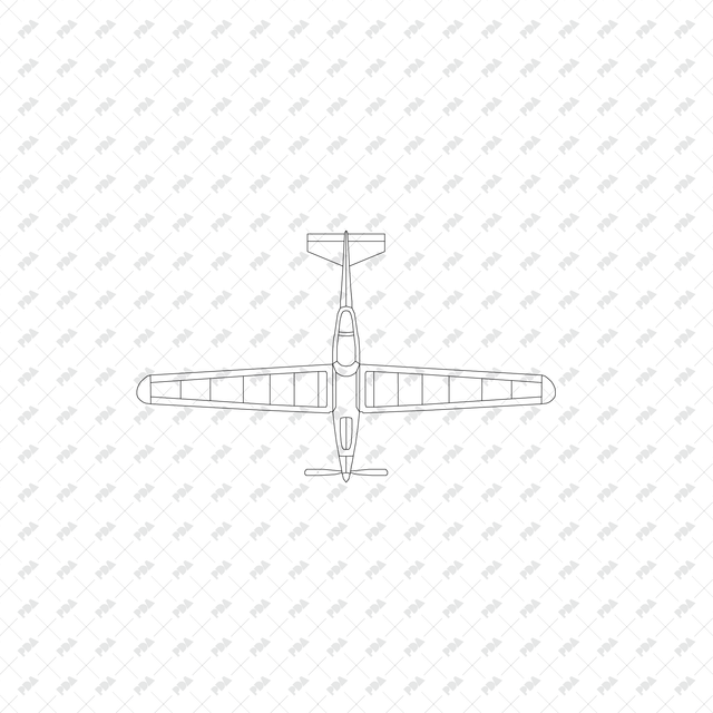 CAD, Vector, and PNG Personal Aviation Devices, Top View - Post Digital Architecture — Free and Affordable Resources for Architects