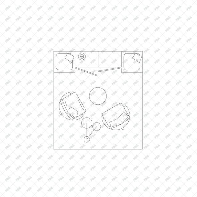 CAD, Vector, PNG Balcony Layouts in Top View - Post Digital Architecture — Free and Affordable Resources for Architects