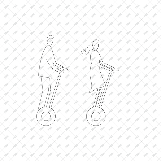 CAD, Vector, PNG Japanese Style Characters in Side and Front View - Post Digital Architecture — Free and Affordable Resources for Architects