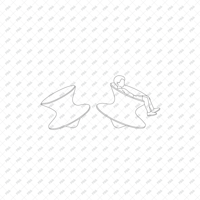 CAD, Vector, PNG People Doing Urban Activities in Front and Side Views - Post Digital Architecture — Free and Affordable Resources for Architects