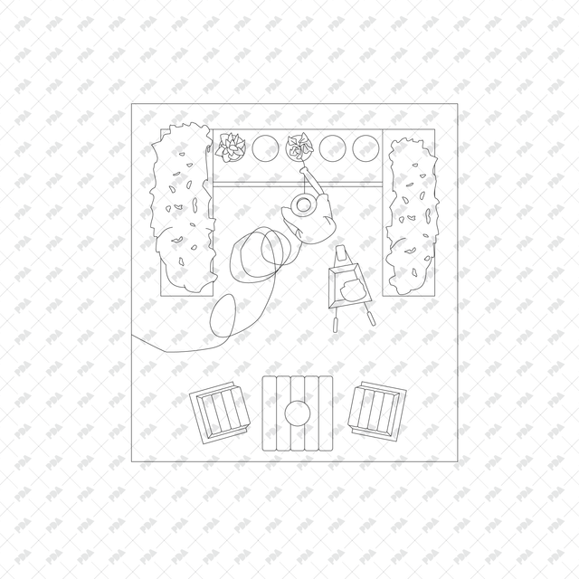 CAD, Vector, PNG Balcony Layouts in Top View - Post Digital Architecture — Free and Affordable Resources for Architects