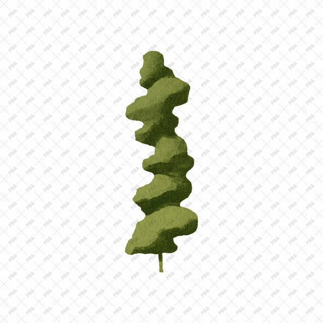 PNG Abstract Naïve Tree Cutouts - Post Digital Architecture — Free and Affordable Resources for Architects