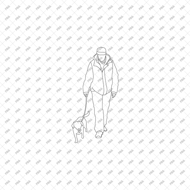 CAD, Vector Pedestrians Set - Post Digital Architecture — Free and Affordable Resources for Architects