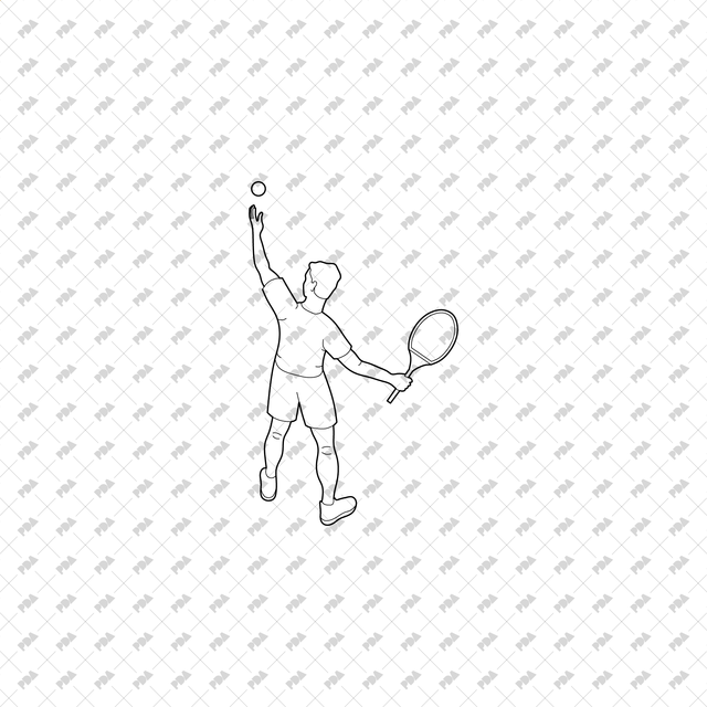 CAD, Vector, PNG Outdoor Characters in Isometric View