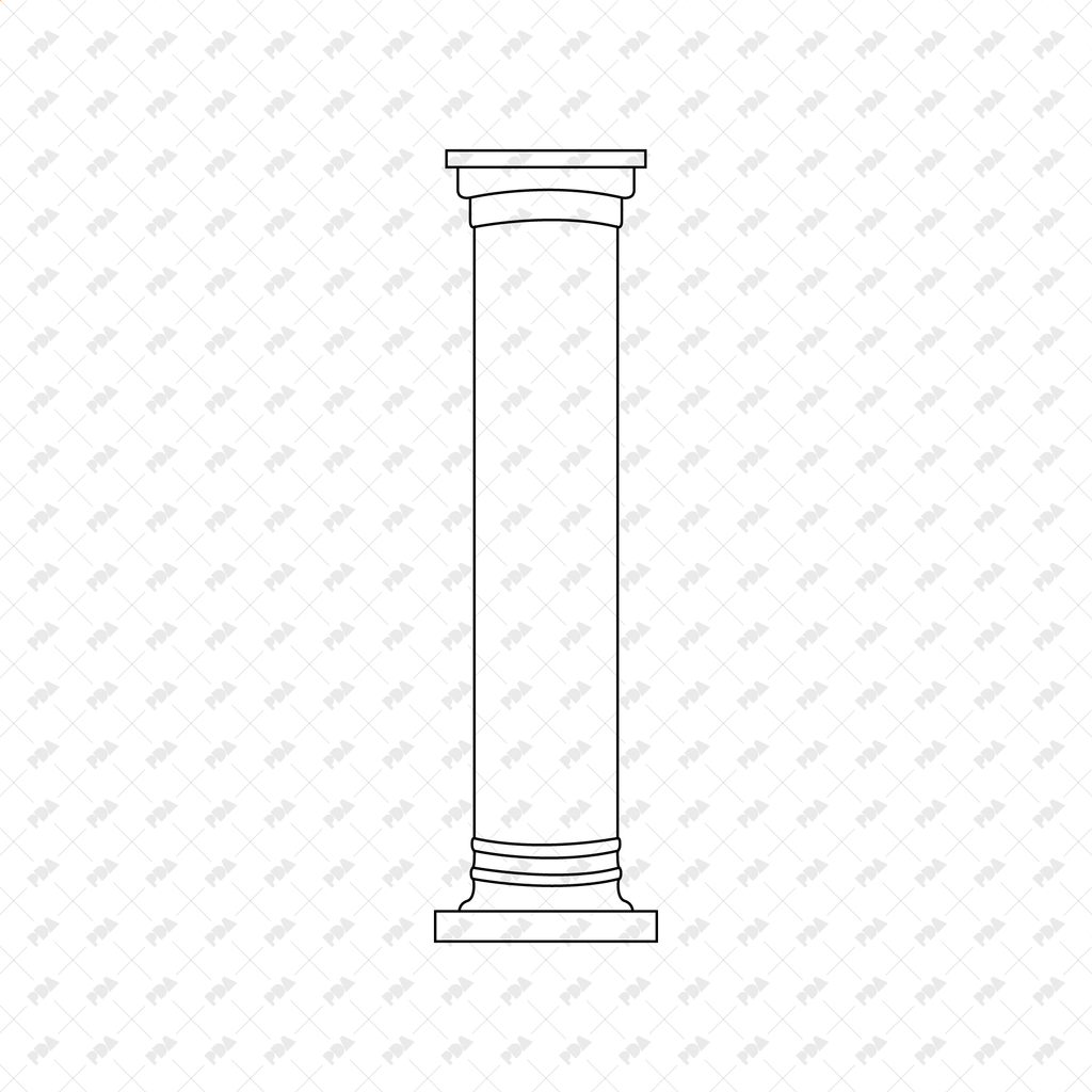 CAD Vector Modern Columns Set cad-vector-modern-columns-set
