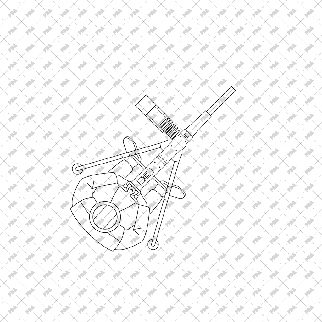 CAD, Vector Defense Personnel in Top View