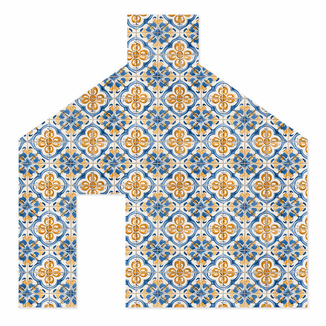 Illustrator Pattern Library - Portuguese Azulejo Seamless Tile Textures