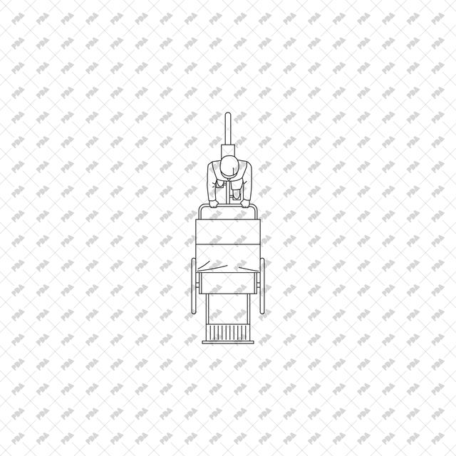 CAD, Vector Taxi, TukTuk, Rickshaw Drivers in Top View - Post Digital Architecture — Free and Affordable Resources for Architects