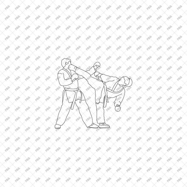 CAD, Vector Martial Arts Set - Post Digital Architecture — Free and Affordable Resources for Architects