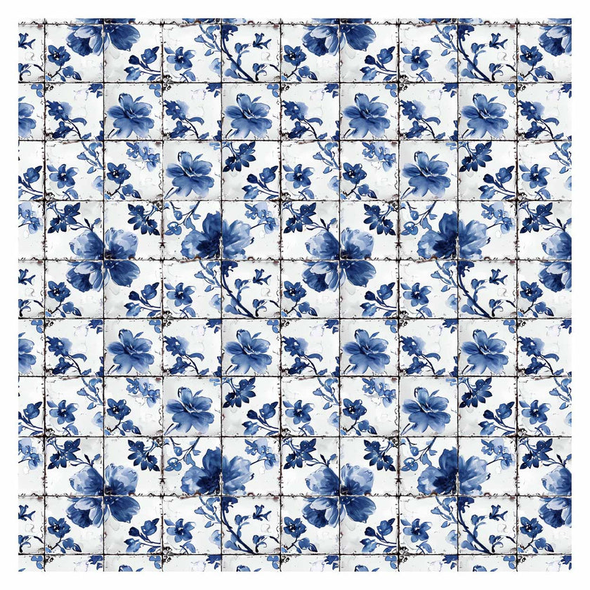 Illustrator Pattern Library - Delft Tiles Textures | Post Digital ...
