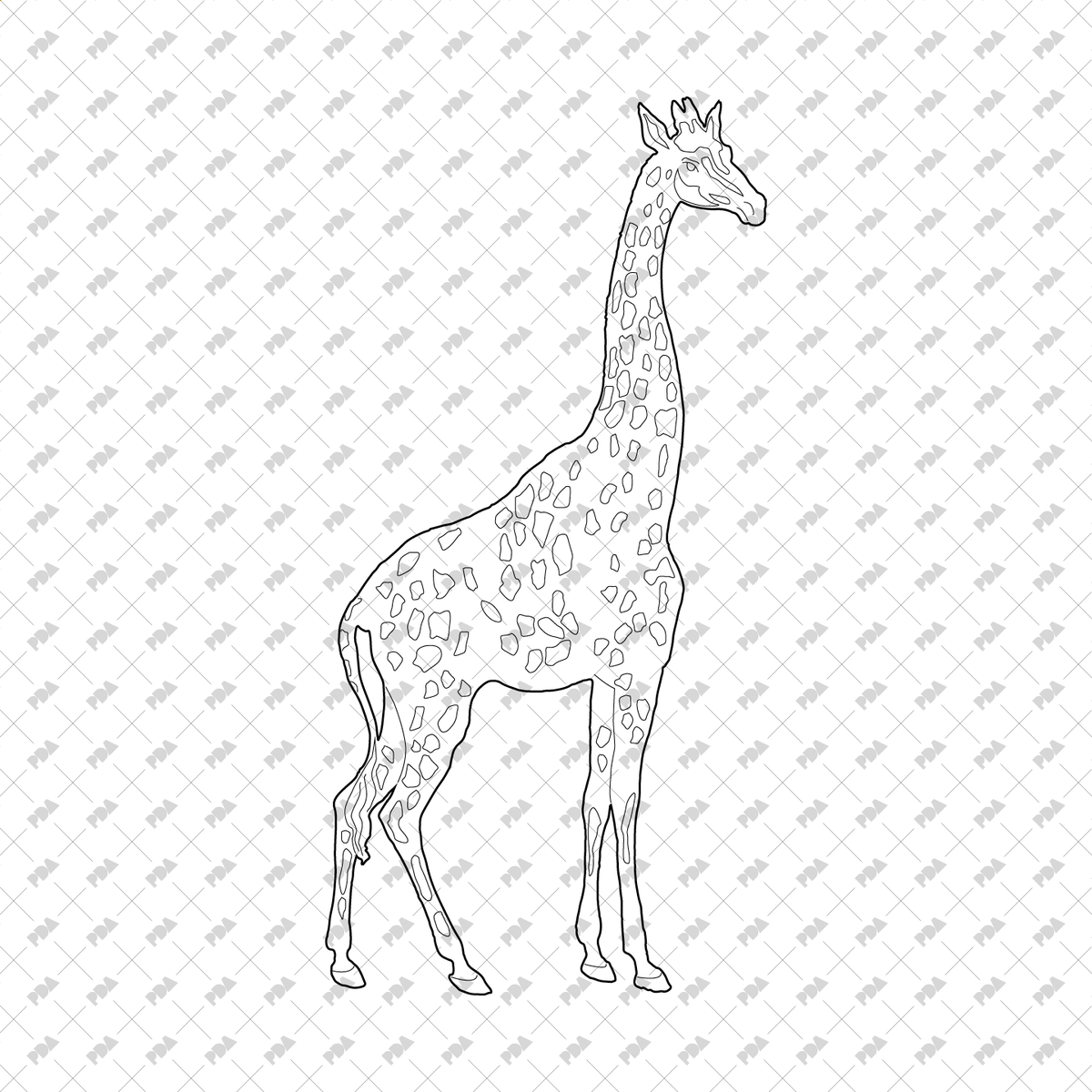 CAD, Vector, PNG Animal Illustrations for Architecture