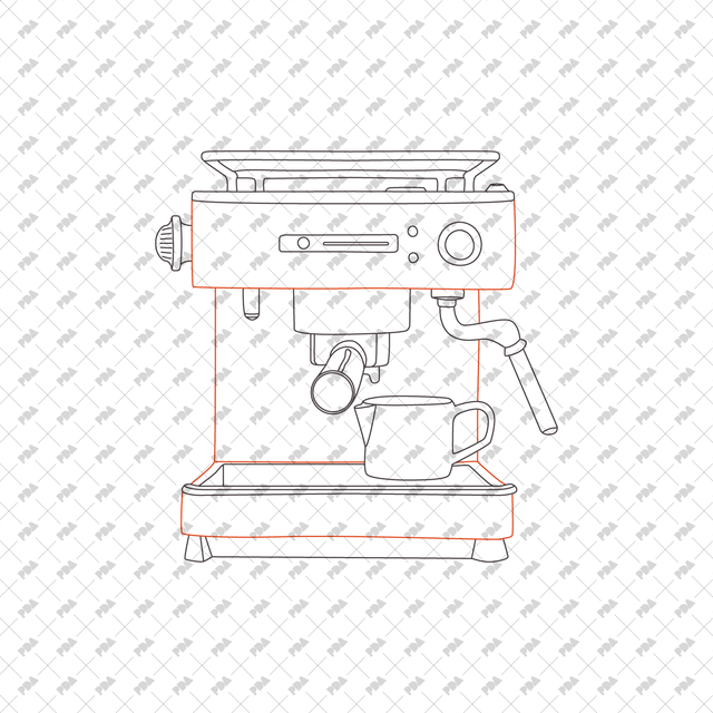CAD Vector PNG Coffee Gadgets - Post Digital Architecture — Free and Affordable Resources for Architects