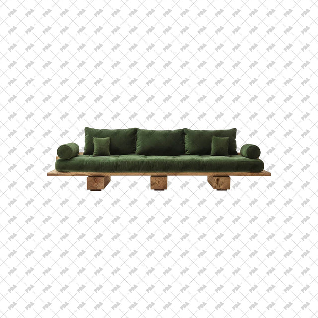 PNG Modern Green Sofas - Post Digital Architecture — Free and Affordable Resources for Architects