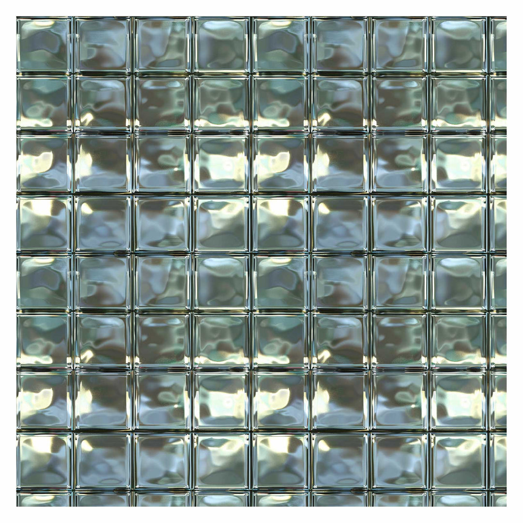 Photoshop, Illustrator Pattern Library - Glass Blocks, Bricks Textures ... - Set Flat Implementing Textures Glass Blocks
