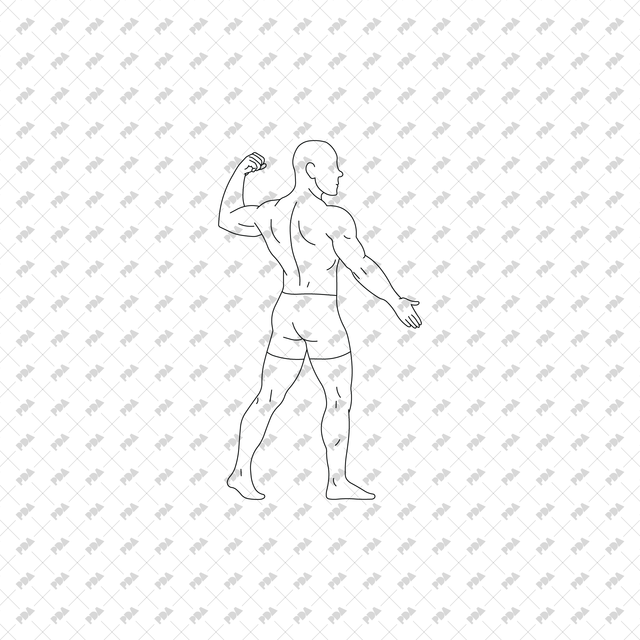 CAD Vector PNG Bodybuilders - Post Digital Architecture — Free and Affordable Resources for Architects