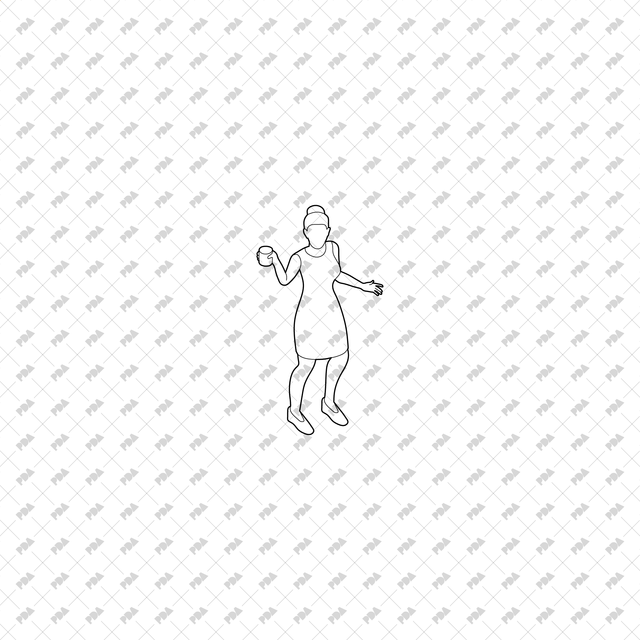 CAD, Vector, PNG Isometric View Nightclub and Party Characters - Post Digital Architecture — Free and Affordable Resources for Architects