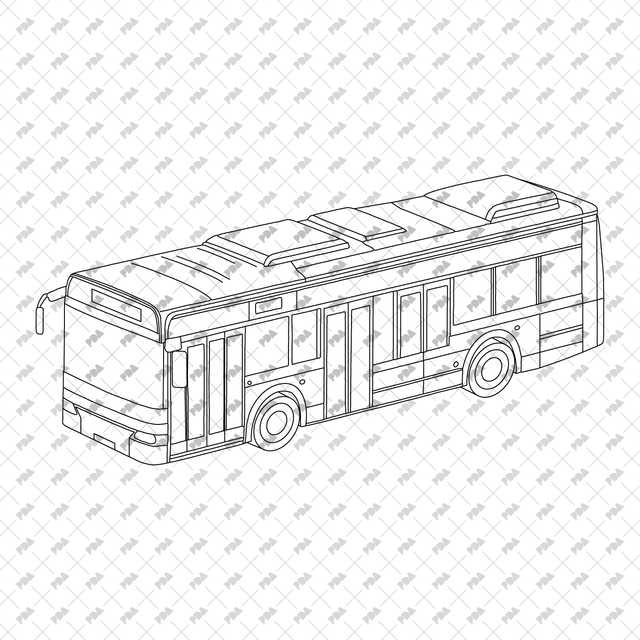 CAD, Vector, PNG Axonometric Vehicles - Post Digital Architecture — Free and Affordable Resources for Architects