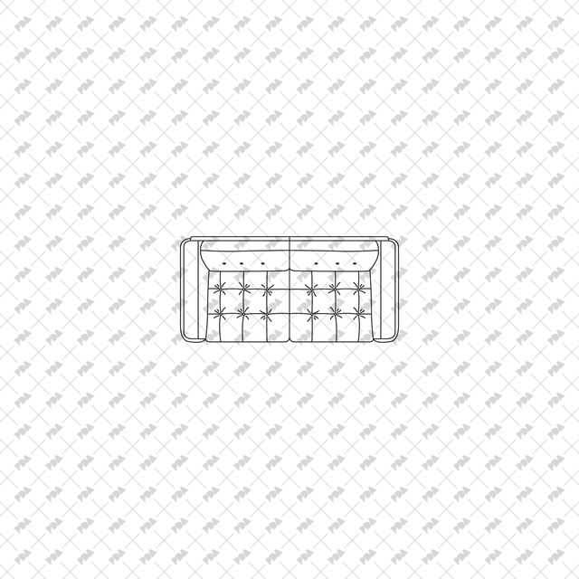 CAD, Vector, PNG Sofas in Top View - Post Digital Architecture — Free and Affordable Resources for Architects