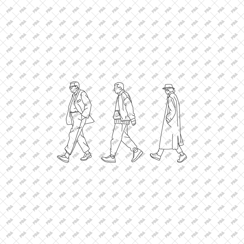 CAD, Vector Hand Drawn Characters Multi-Pack