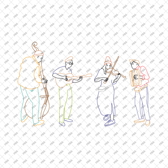 CAD, Vector Hand Drawn Characters Multi-Pack - Post Digital Architecture — Free and Affordable Resources for Architects